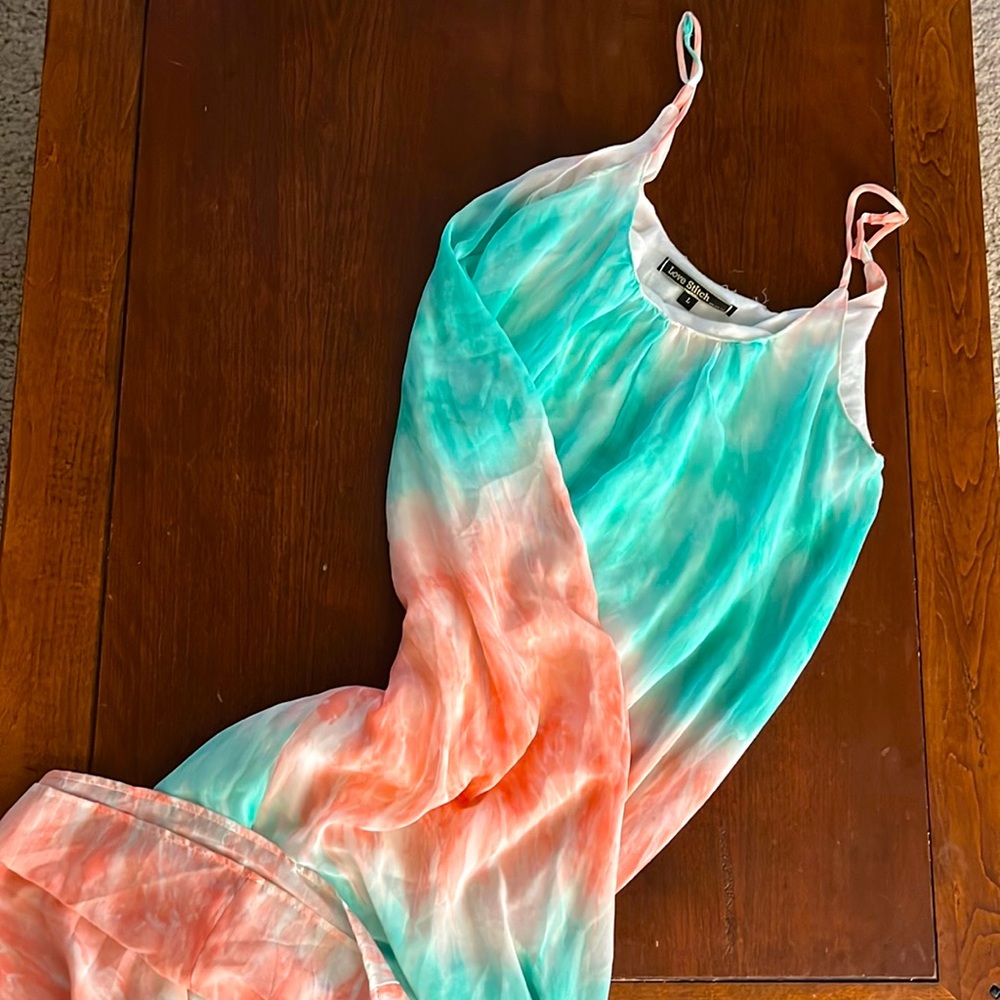 Tie Dye Maxi Dress